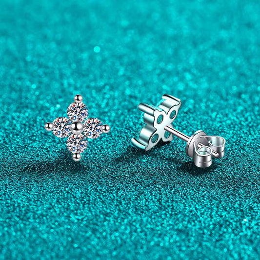 LuxeGlow .8 ct Moissanite Earring Studs