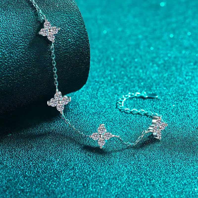 Celeste Floral Moissanite Bracelet