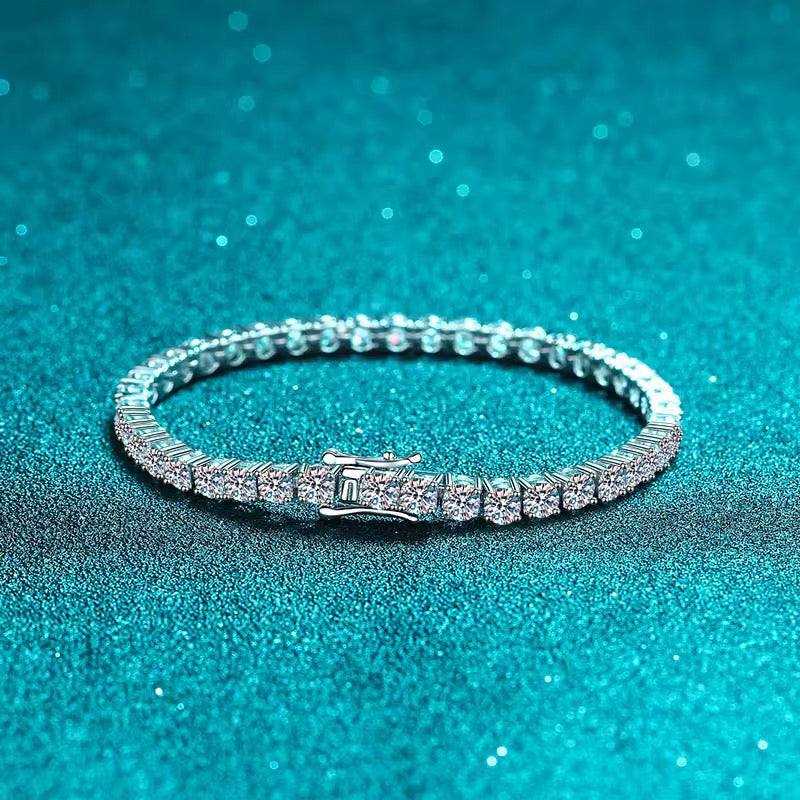 Aurora Tennis Moissanite Bracelet