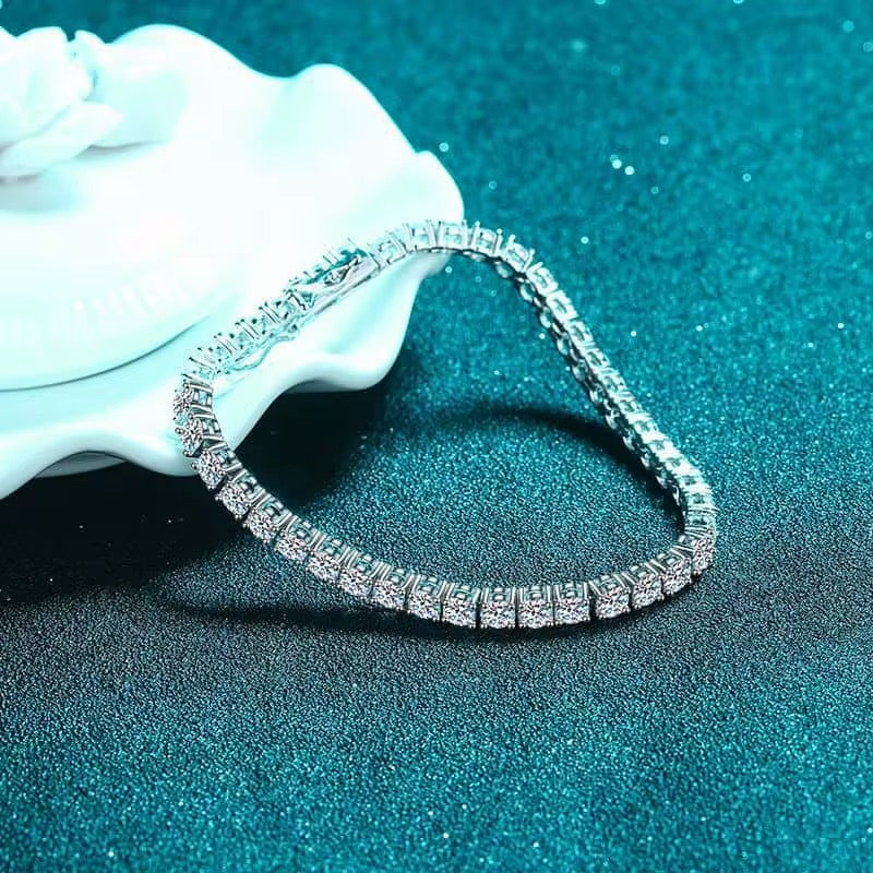 Aurora Tennis Moissanite Bracelet