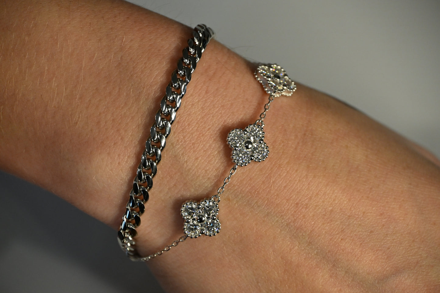 Isolde Moissanite Bloom Bracelet