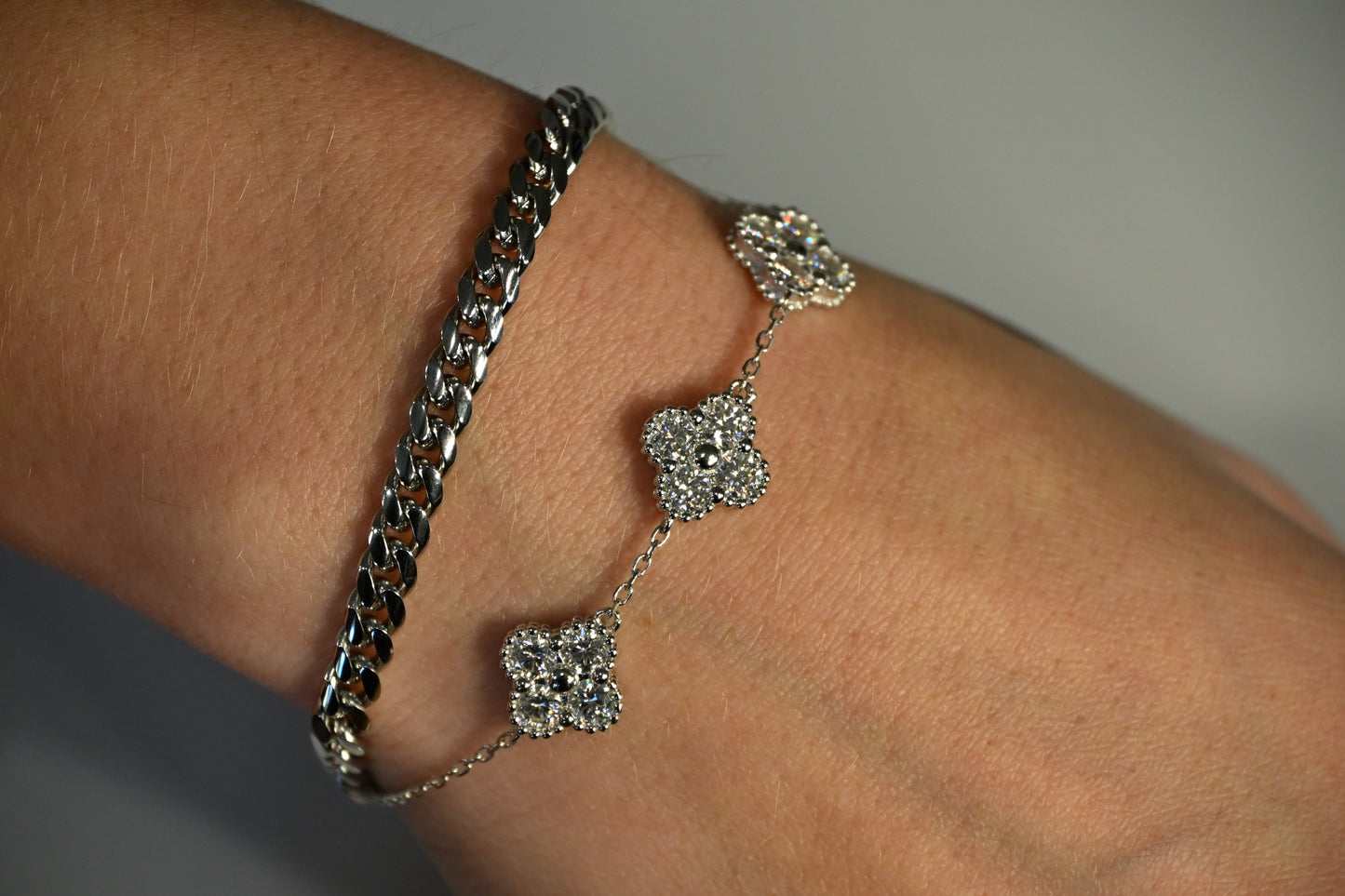 Isolde Moissanite Bloom Bracelet