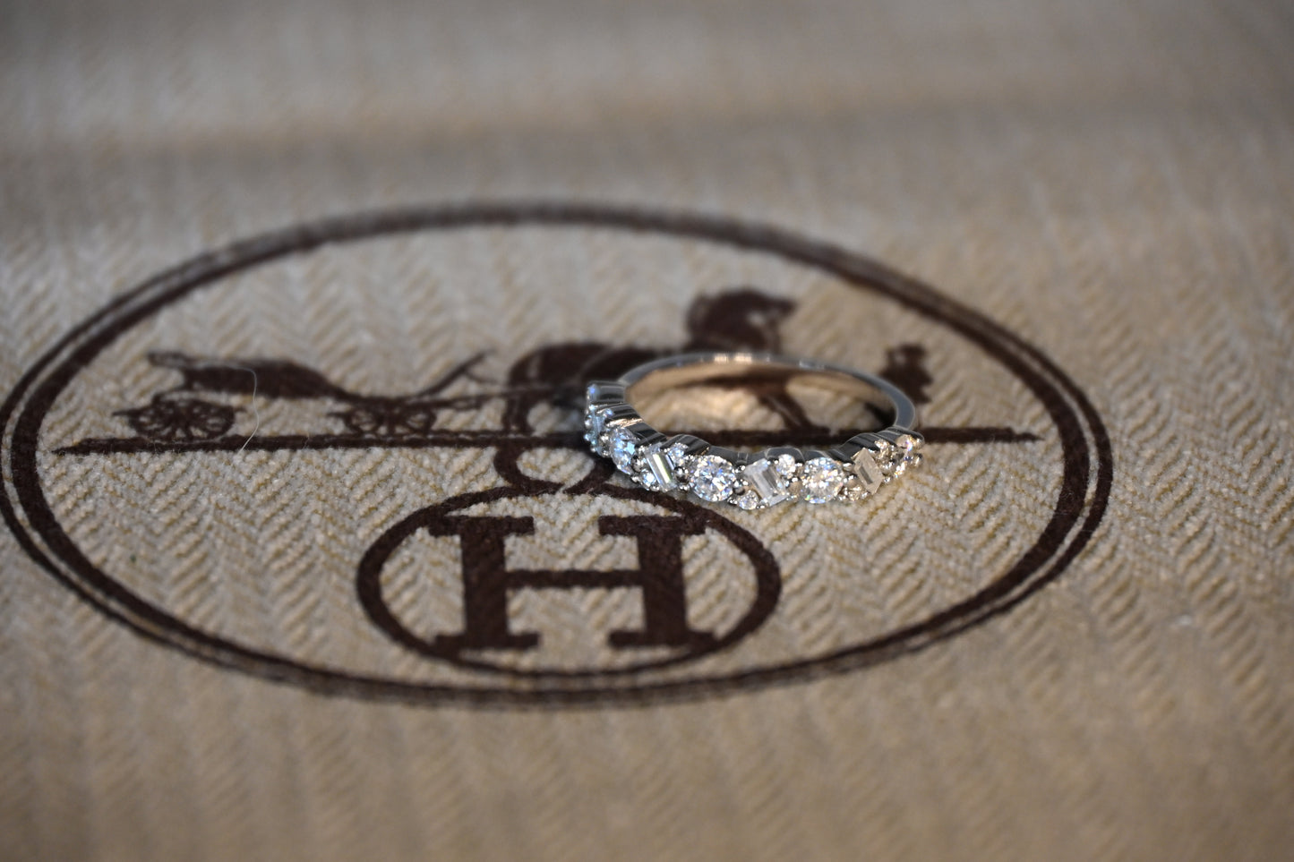 Celeste Harmony Moissanite Band – 0.9CT