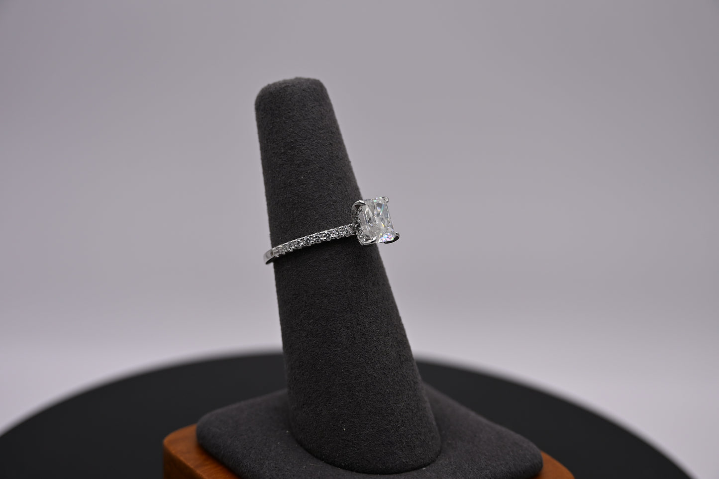 Radiant Eternity 1CT Engagement Ring