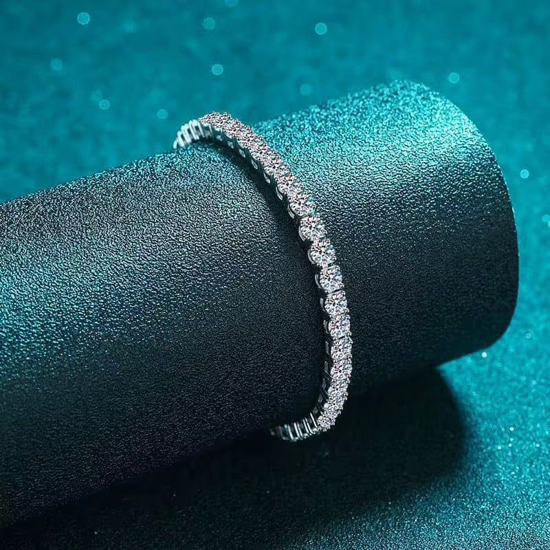 Aurora Tennis Moissanite Bracelet