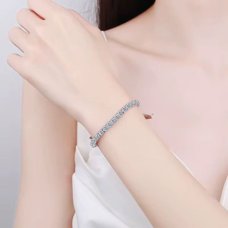 Aurora Tennis Moissanite Bracelet