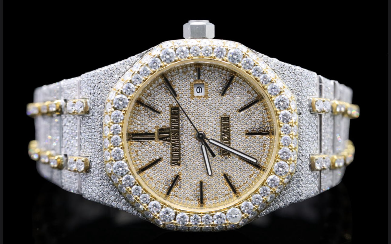AP Royal Oak Moissanite watch