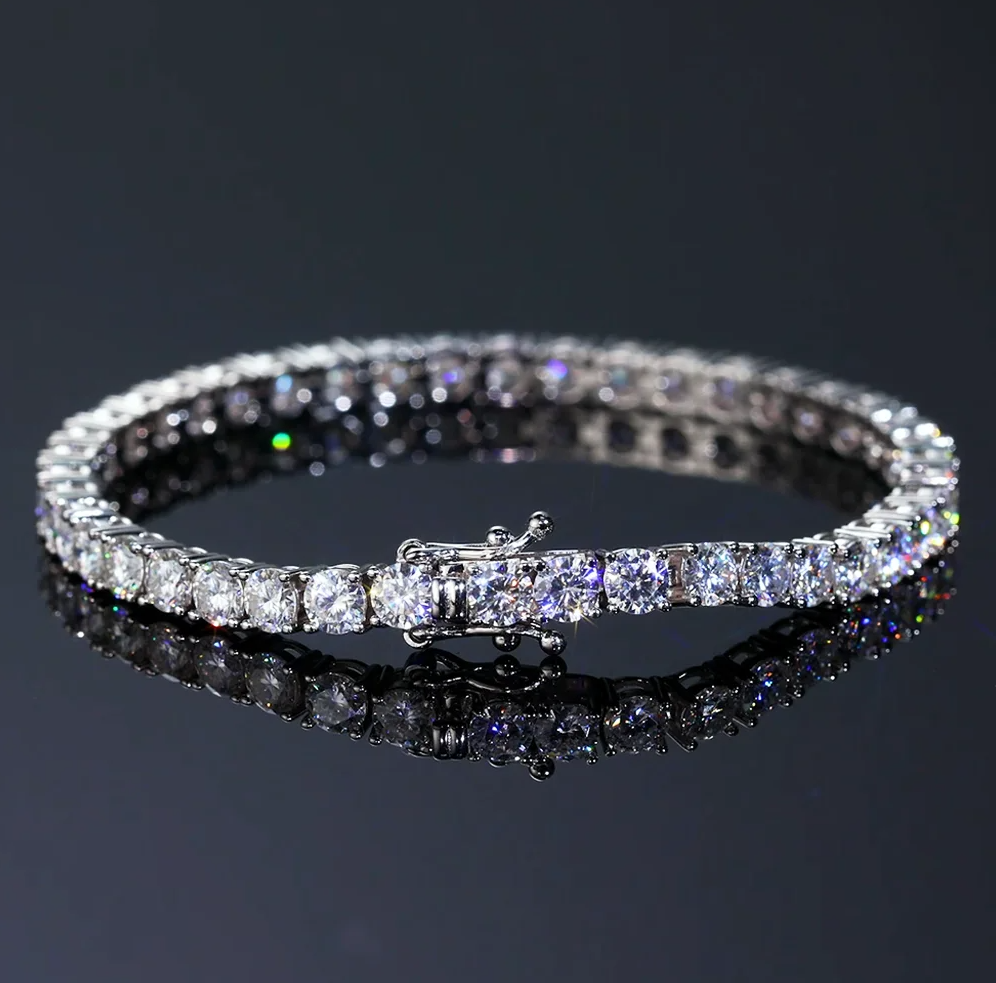 Aurora Tennis Moissanite Bracelet
