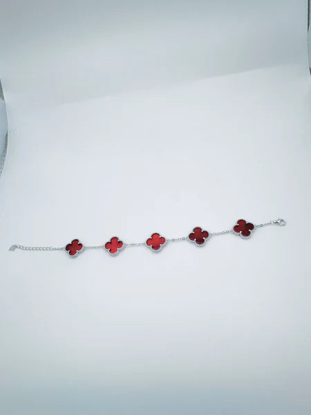 Red Clover Alhambra Bracelet