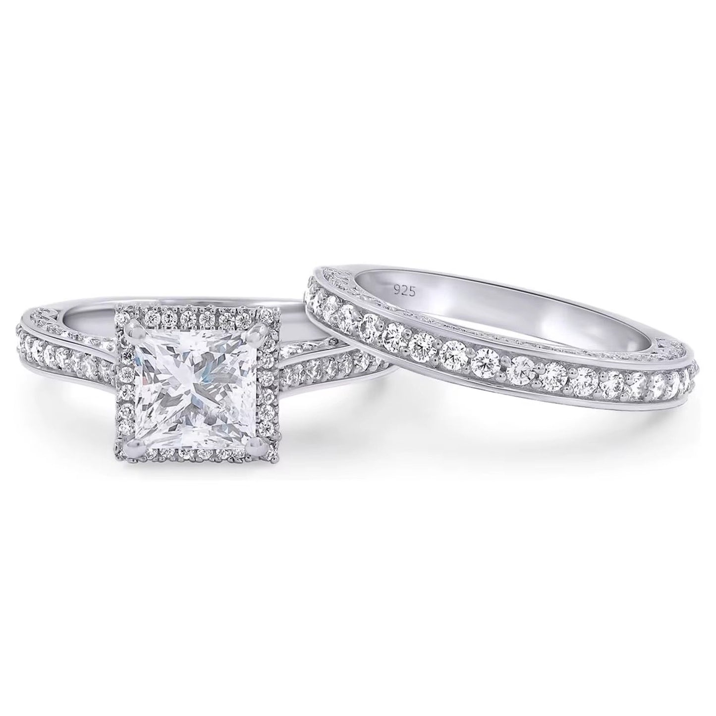The Radiance Duet Bridal Set