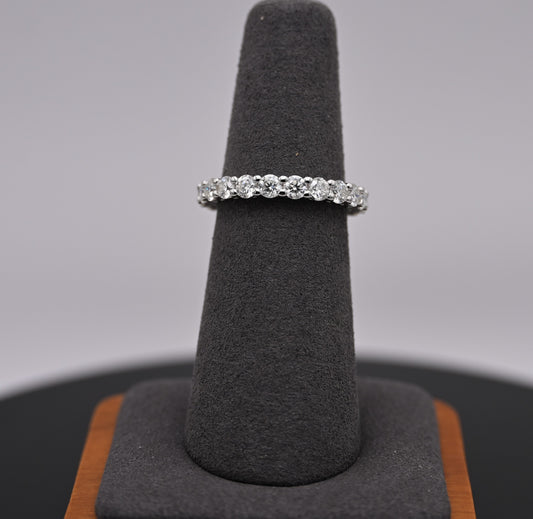 The Everlasting 2.2 Ct Radiance Moissanite Eternity Band