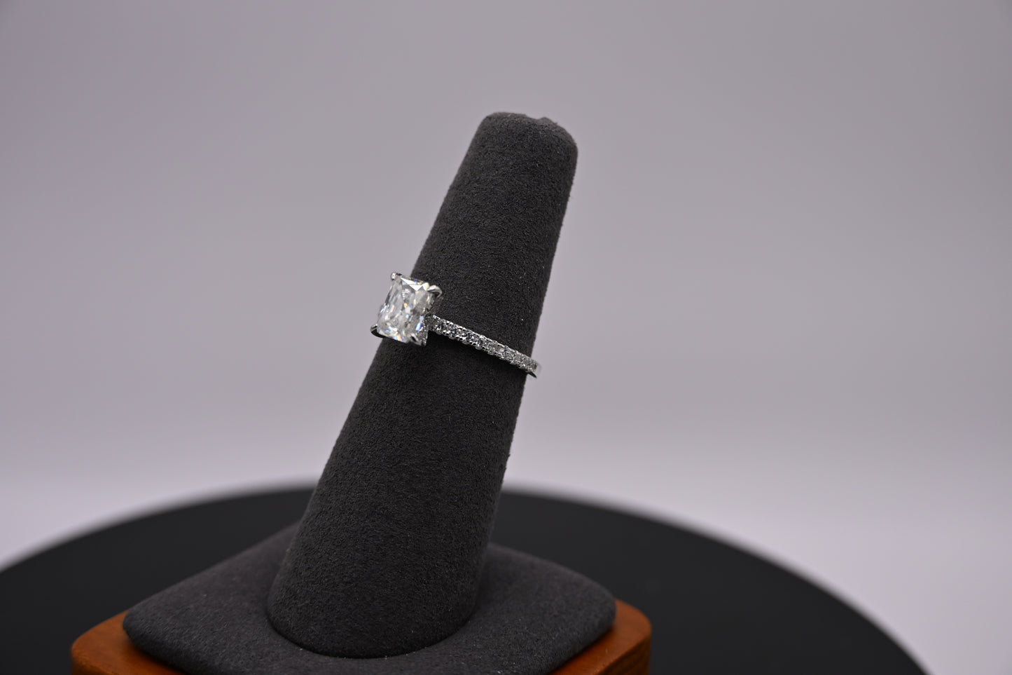 Radiant Eternity 1CT Engagement Ring