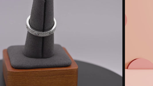 Lumiere Stacking Moissanite Ring