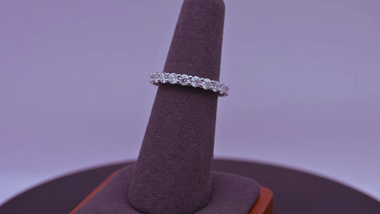 The Everlasting 2.2 Ct Radiance Moissanite Eternity Band